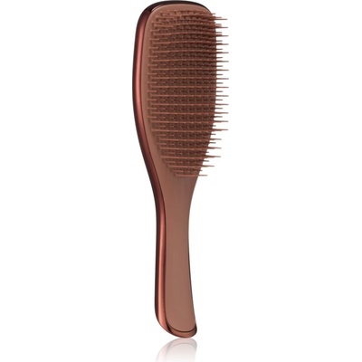 Tangle Teezer Ultimate Detangler Chrome плоска четка за права и къдрава коса Chocolate Bronze
