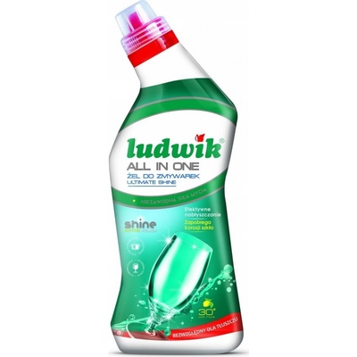 Ludwik All in1 Gél do umývačky riadu Ultimate Shine 750 ml