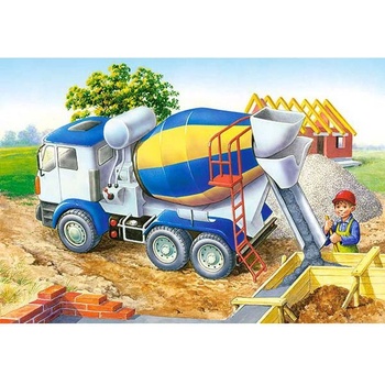 Castorland Building Site 60 pcs Пъзел 1 броя Анимации (06618) (06618)