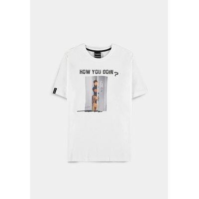 Warner Friends Men's Short Sleeve T-shirt white
