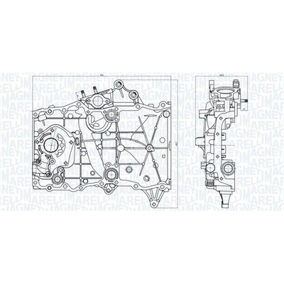 Olejové čerpadlo MAGNETI MARELLI 351516000120