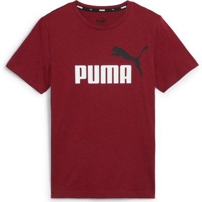 Puma Ess+ 2 Col Logo Tee B 58698514 bordová