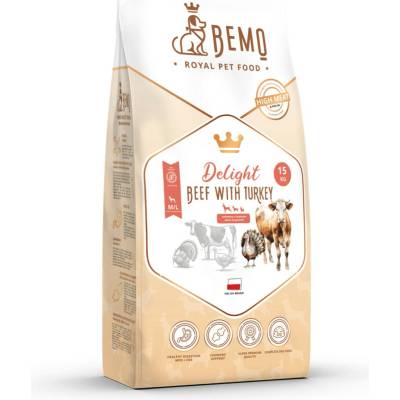 Bemo Delight hovězí & krůtí 15 kg