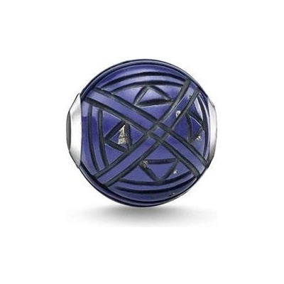 Thomas Sabo Korálek Etno modrý K0302 771 1 Karma Beads simulated lap