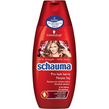 Schauma Strength Shine šampón pre farbené vlasy a ich lesk 250 ml