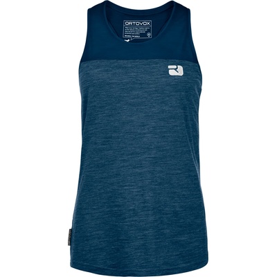 Ortovox Дамски потник с широка презрамка Ortovox Women's 150 Cool Logo Top Tank top - Deep Ocean (916-0599-0512)