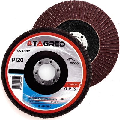 Tagred Lamelový brúsny kotúč 125 mm P120 TA1007