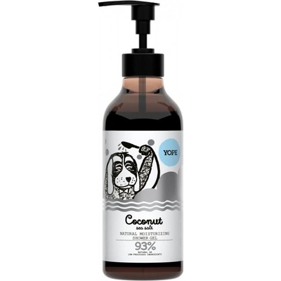 Yope Coconut & Sea Salt prírodný sprchový gél s hydratačným účinkom 400 ml