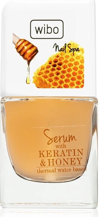 Wibo Serum With Keratin Nail Spa – 8,5 Ml, Nagelpflege Mit Honig & Vitamin E