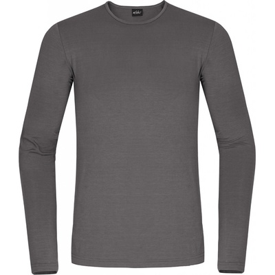 Bambutik CLASSIC bambusové tričko dlouhý rukáv šedá