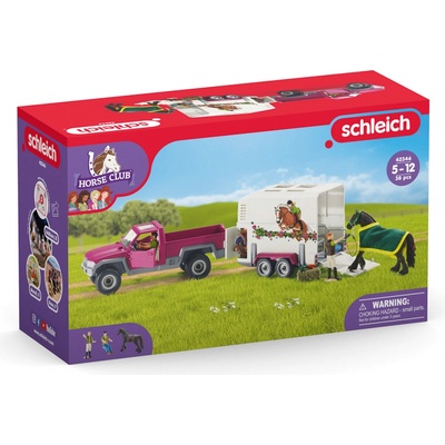 Schleich 42346 Pick up s prívesom pre kone