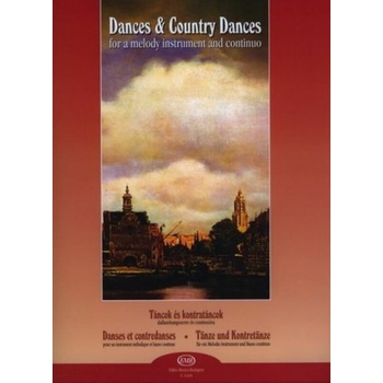 Dances and Country Dances for a melody instrument and continuo