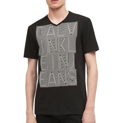 Calvin Klein pánské tričko Great Iconic černé