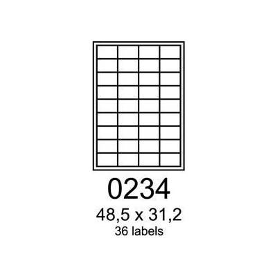 Rayfilm R01190234F biele A4 1000 list.