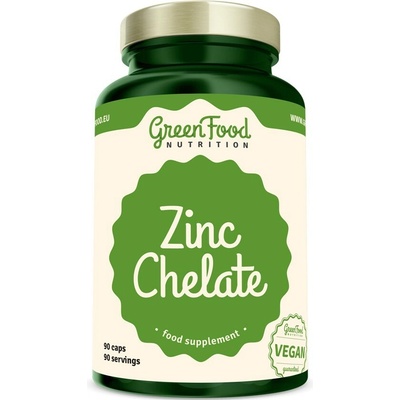 GreenFood Nutrition Zinc Chelate 90 kapsúl