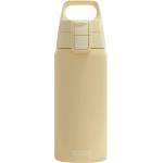 SIGG - Insulated drinking bottle - Thermos bottle Shield Therm One Opti Yellow carbonated drinks - Leak-proof - Dishwasher safe - BPA-free - 90% recycled stainless steel - Light yellow - 0.5L - 6022.30 (60