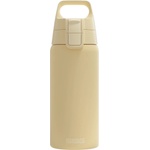 SIGG - Insulated drinking bottle - Thermos bottle Shield Therm One Opti Yellow carbonated drinks - Leak-proof - Dishwasher safe - BPA-free - 90% recycled stainless steel - Light yellow - 6022.30 (6022.30)