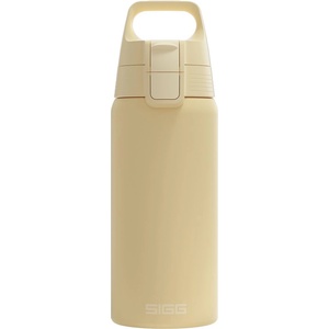 SIGG - Insulated drinking bottle - Thermos bottle Shield Therm One Opti Yellow carbonated drinks - Leak-proof - Dishwasher safe - BPA-free - 90% recycled stainless steel - Light yellow - 6022.30 (6022.30)