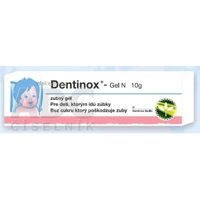 Dentinox Gesselschaft für pharmazeutische Präparat Dentinox - gel N - 1x10 g
