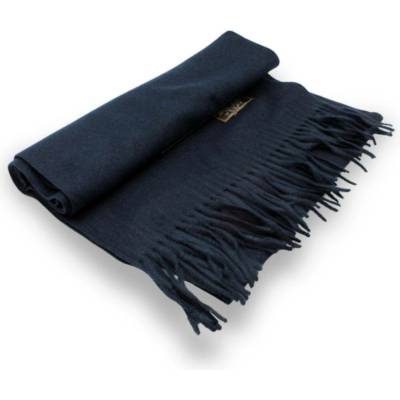 Krumlovanka s ovčí vlnou Cashmere Sensation tmavě modrá jemná hřejivá P-72650-MI
