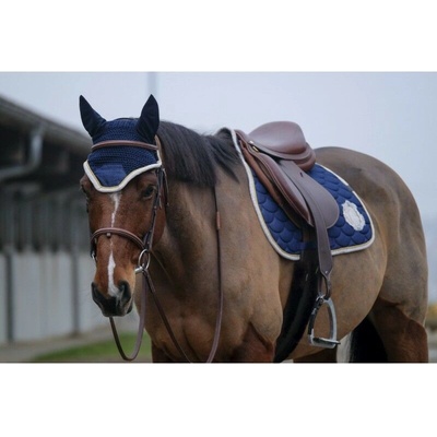 EQUITHEME Podsedlová dečka Denim navy