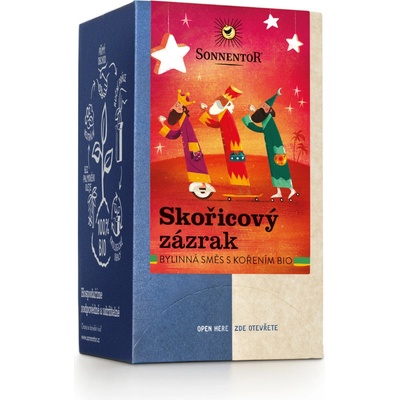 SONNENTOR BIO čaj Škoricový zázrak porciovaný 18 x 1,8 g