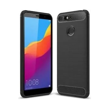 Image 1 of Huawei Anti Shock гръб Carbon за Huawei Y6 2018/Y6 Prime 2018, Черен (3097)