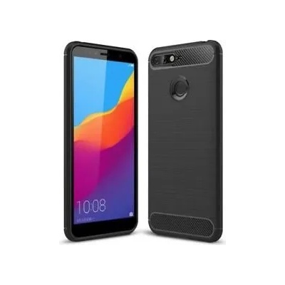 Huawei Anti Shock гръб Carbon за Huawei Y6 2018/Y6 Prime 2018, Черен (3097)