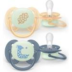 Philips Ultrasoft Night SCF094/03 6-18m биберон Neutral 2 бр