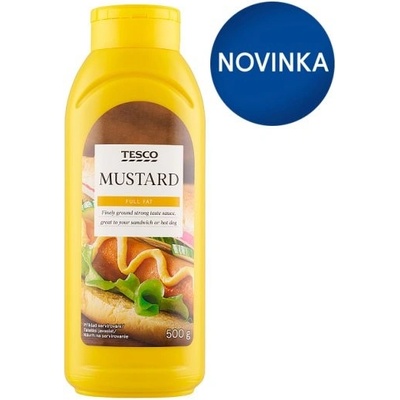 Tesco Horčica plnotučná 500 g