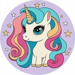Ideyka Painting by numbers - Unparalleled unicorn19cm