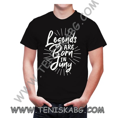 Fruit of the Loom Тениска - Legends are born in June