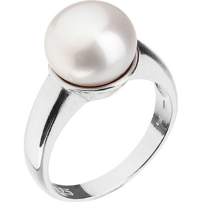 Evolution Group strieborný perlový prsteň Pavona 25001.1