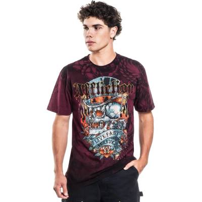 AFFLICTION мъжка тениска affliction - wicked deceit - a29238-bu