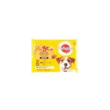 Pedigree hovězía jehně krůtaa mrkev 4 x 100 g