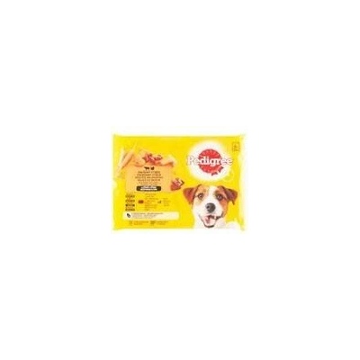 Pedigree hovězía jehně krůtaa mrkev 4 x 100 g
