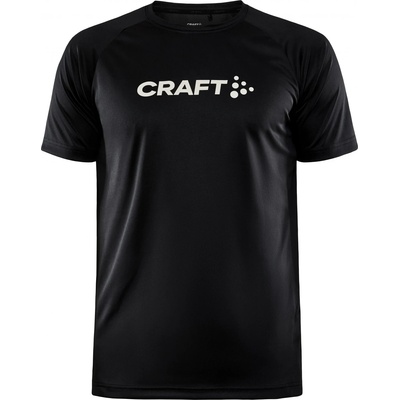 Craft Мъжка спортна тениска Craft Core Unify Logo Tee Sport shirt - Black - размер M (016-9222-0113)