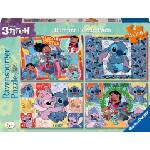 Ravensburger - Puzzle 4x100 Lilo and Stitch - 100 piese