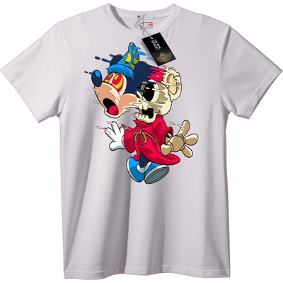 NOONEBRAND Тениска Страшен Mickey - 7XL, Black