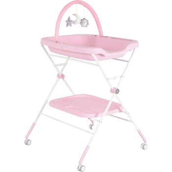 Cangaroo Мултифункционална маса за повиване Cangaroo - Croco, розова (112252)