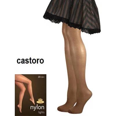 Lady B Nylon 20 DEN Punčochové kalhoty castoro