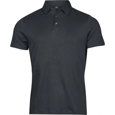 TeeJays polokošile TJ 1440 krátký rukáv pánská COT-18144067001 šedá tmavá