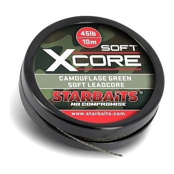 Starbaits Olovená šnúra X Core Cam Soft 10m 45lb