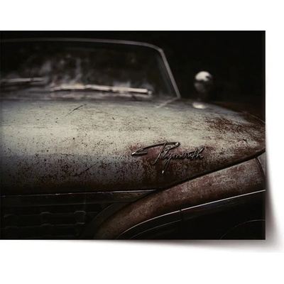 Sablio Plagát Veterán Plymouth - 60x40 cm