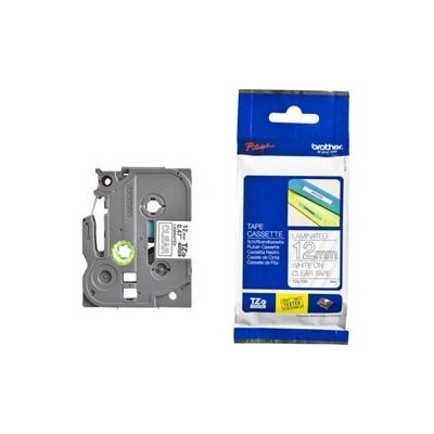 páska BROTHER TZ135 biele písmo, transparentná páska Tape (12mm) (TZE135)