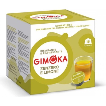 Gimoka Zenzero E Limone капсули съвместими с Dolce Gusto® 16 бр