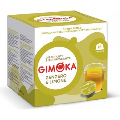 Gimoka Zenzero E Limone капсули съвместими с Dolce Gusto® 16 бр