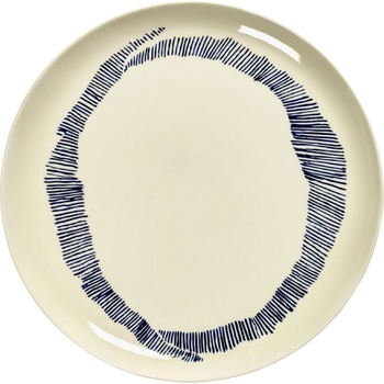 Serax Feast Чиния за основно ястие 26, 5 см, бяло-син (B8921006B)