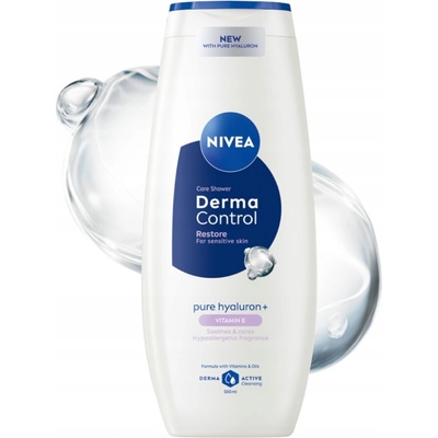 Nivea Derma Control Restore Pečující sprchový gel 500 ml