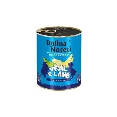 Dolina Noteci Premium Superfood z teľacieho a jahňacieho mäsa 6 x 800 g